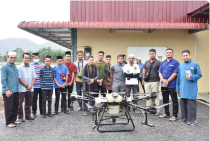 Kursus dron bantu tingkat hasil pertanian