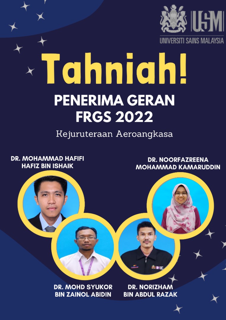 Tahniah! Penerima Geran FRGS 2022