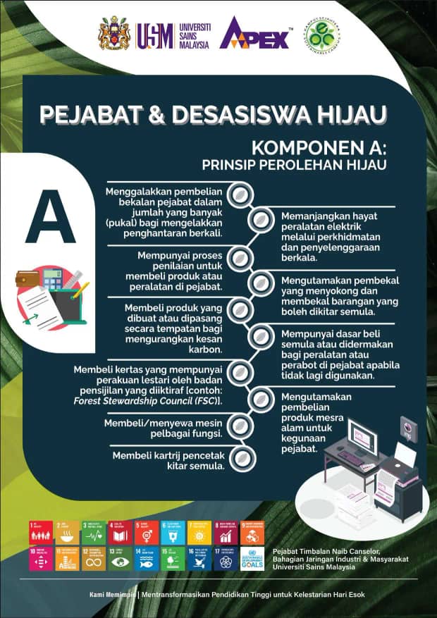 PEJABAT DESASISWA HIJAU KOMPONEN A