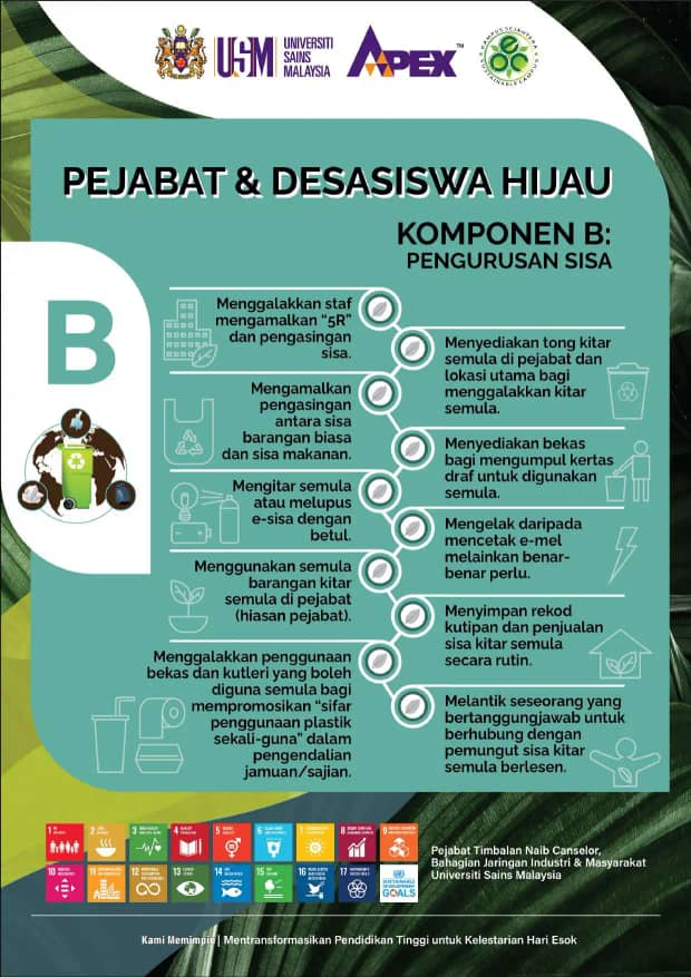 PEJABAT DESASISWA HIJAU KOMPONEN B